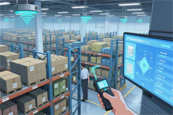RFID 读写器在仓库门口进出和轨迹记录中常规应用